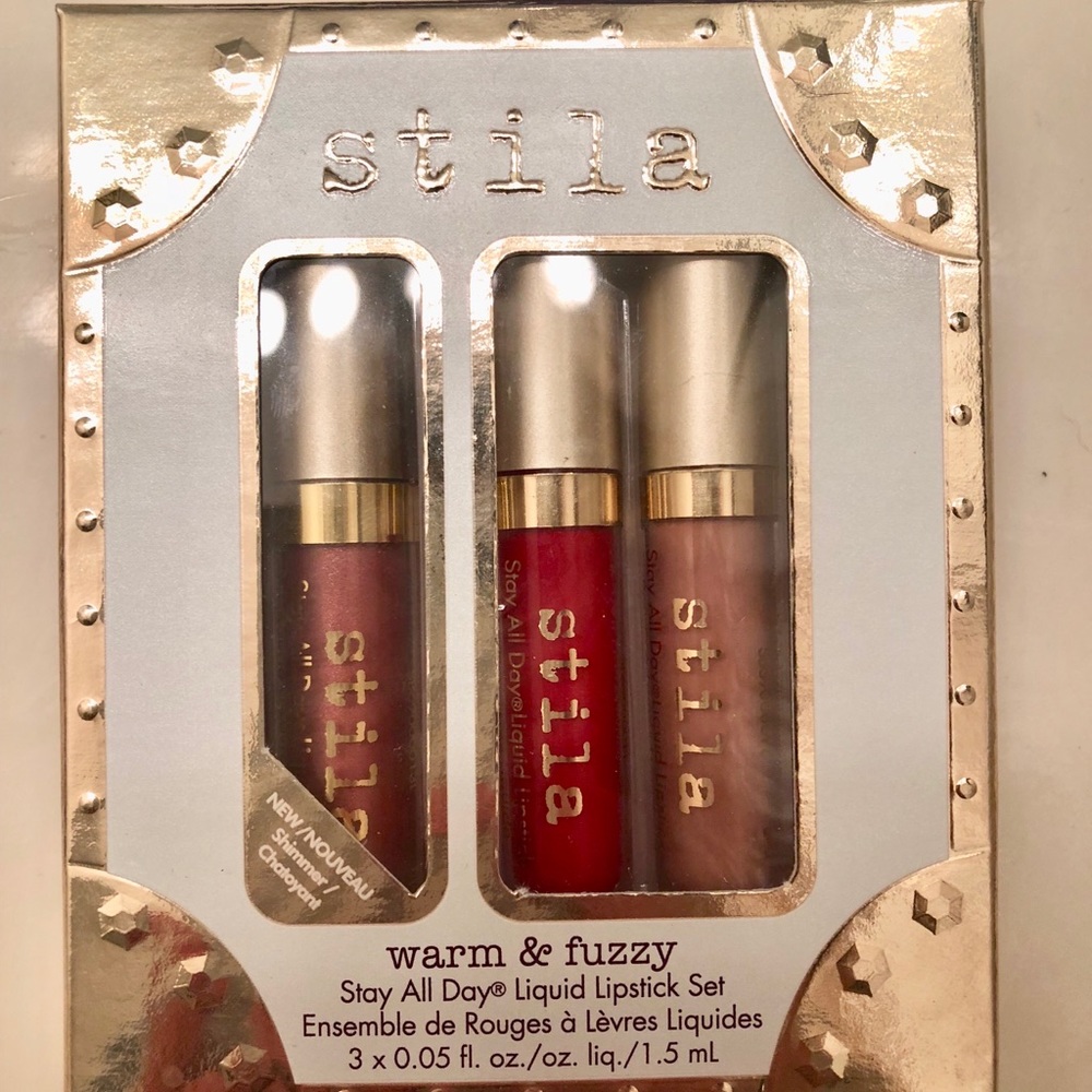 Stila Warm & Fuzzy Liquid Lipstick Set
