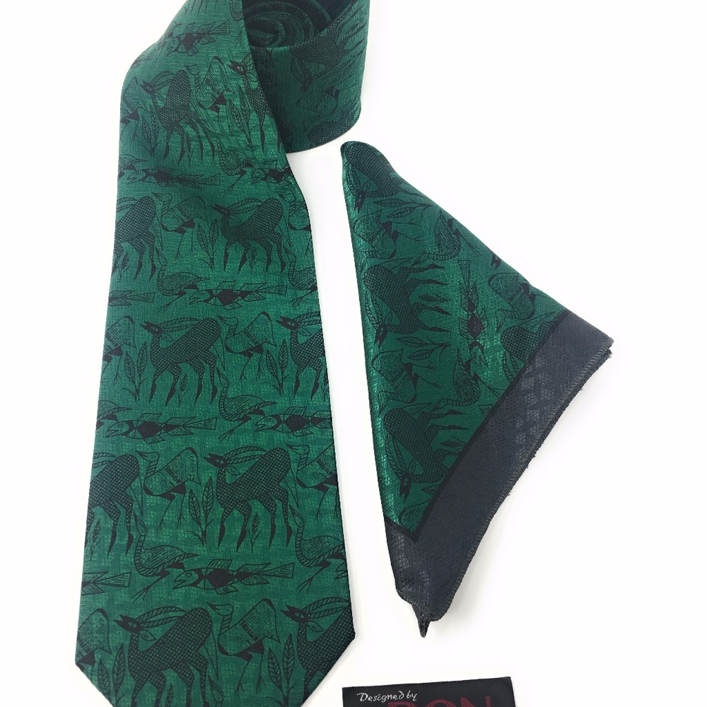 100% Silk Tie - Karugo (Life) By Designed By Don