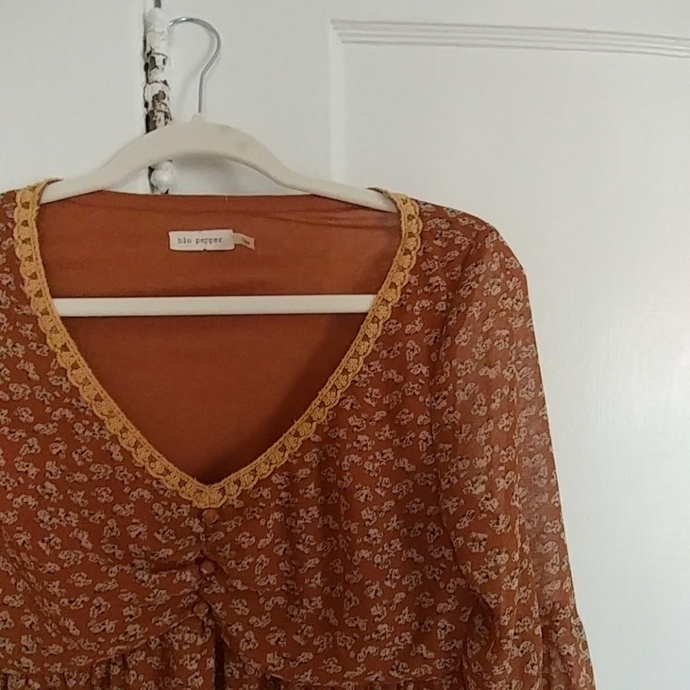 Autumn Toned Blu Pepper Tunic