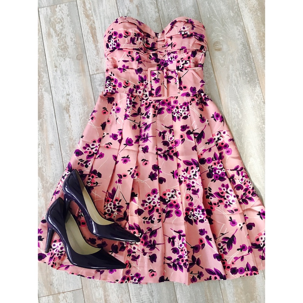 Express strapless dress