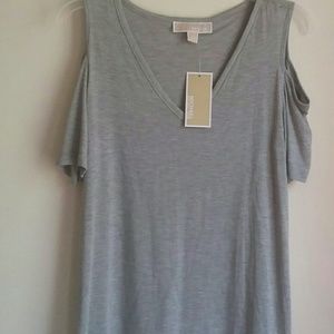 Michael Kors gray top size medium