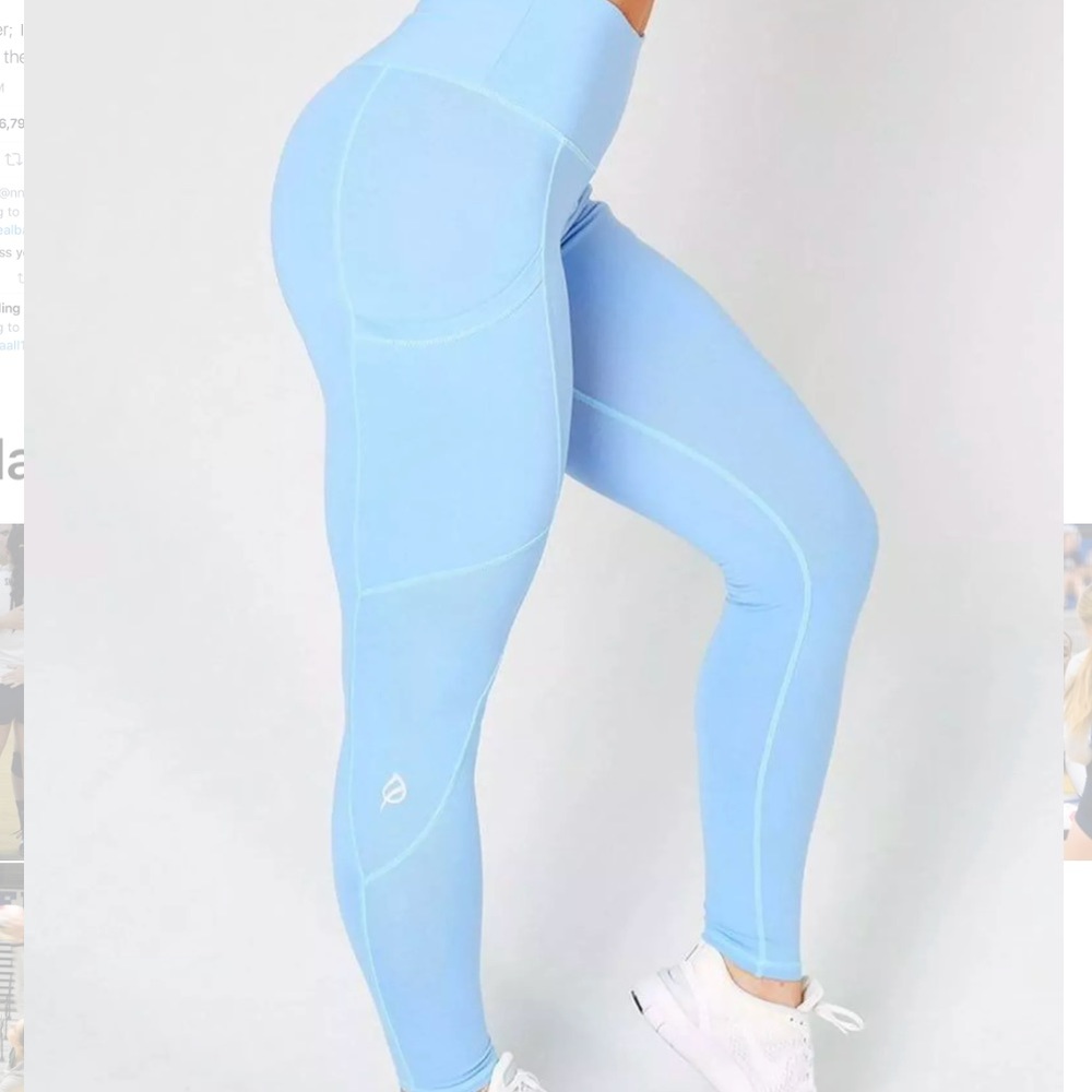 ptula light blue pants