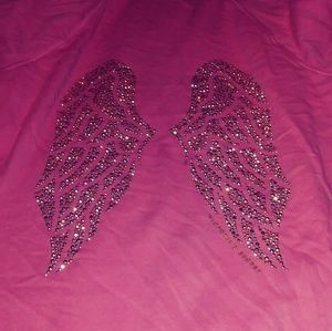 VS Pink Bling Wing Hoodie XS