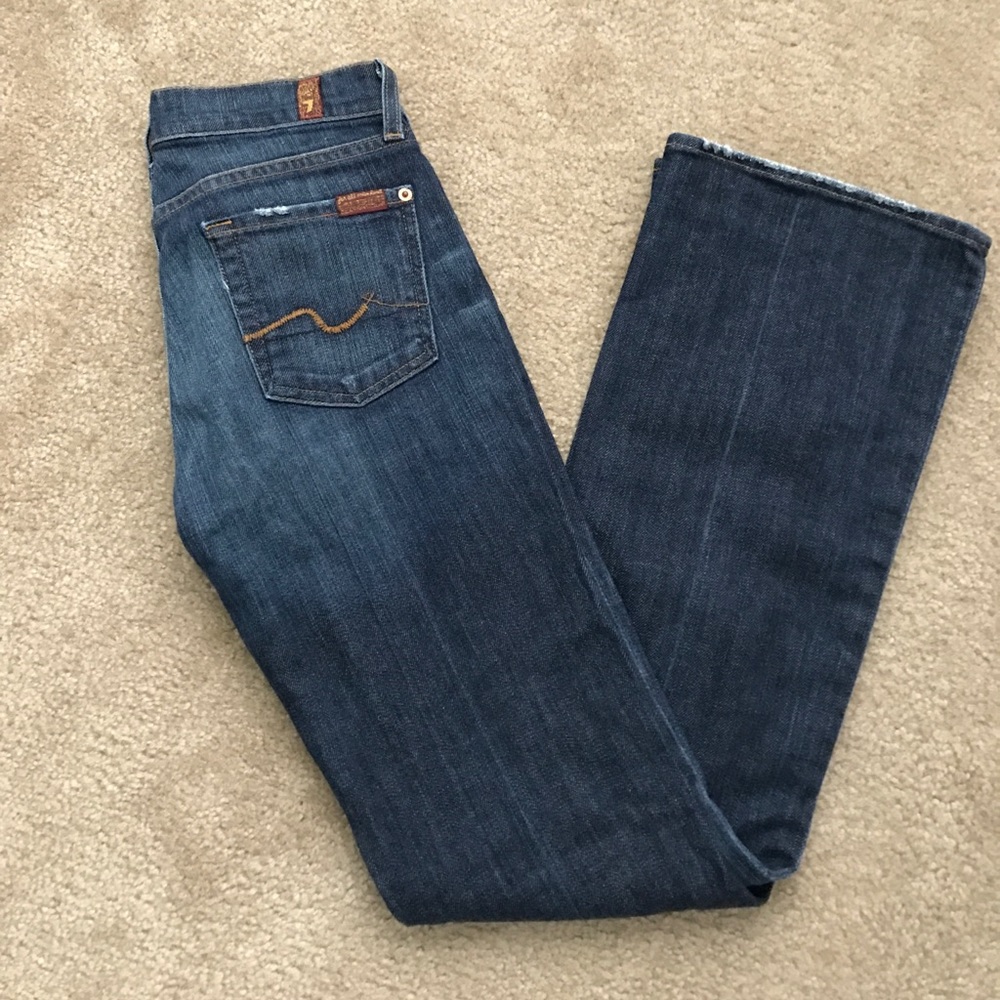 7 for all Mankind Bootcut Stretch Jeans