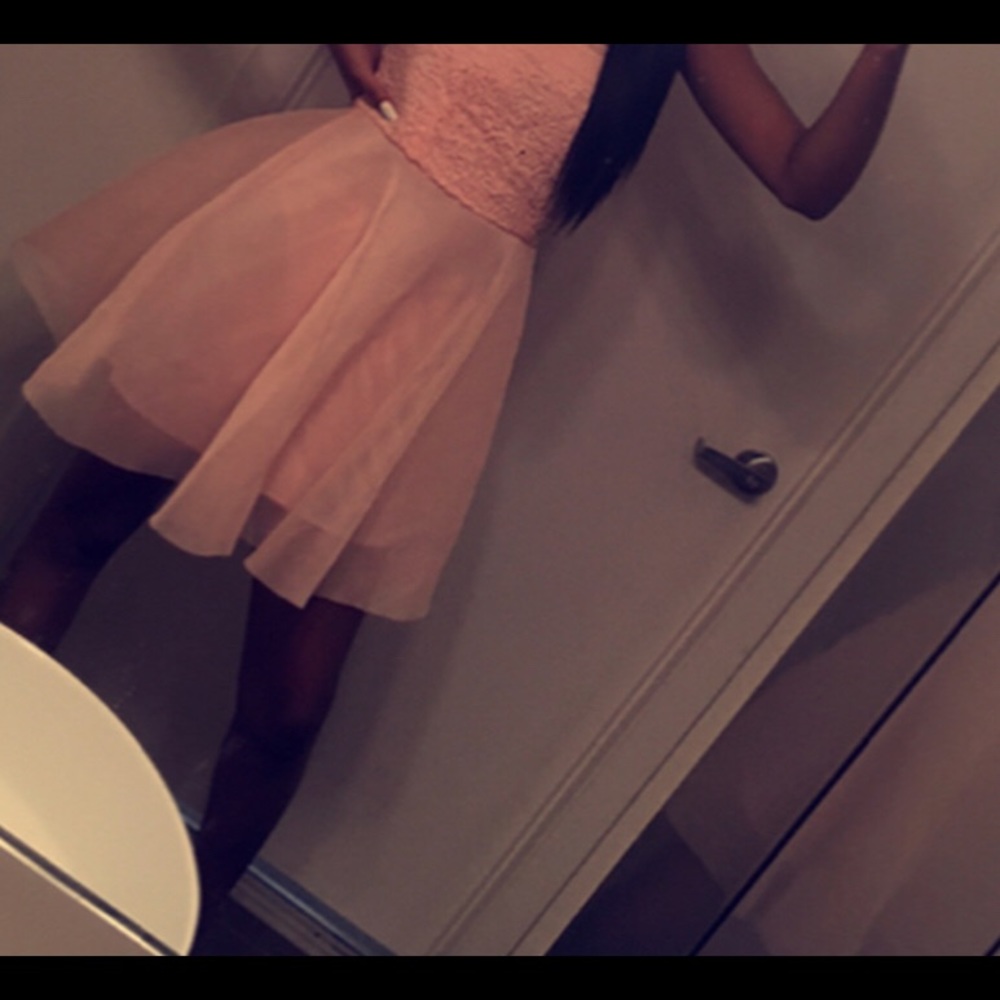 Pink Mini Dress