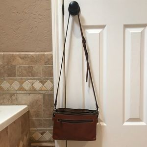 Patricia Nash Moscava Double Zip Crossbody Purse