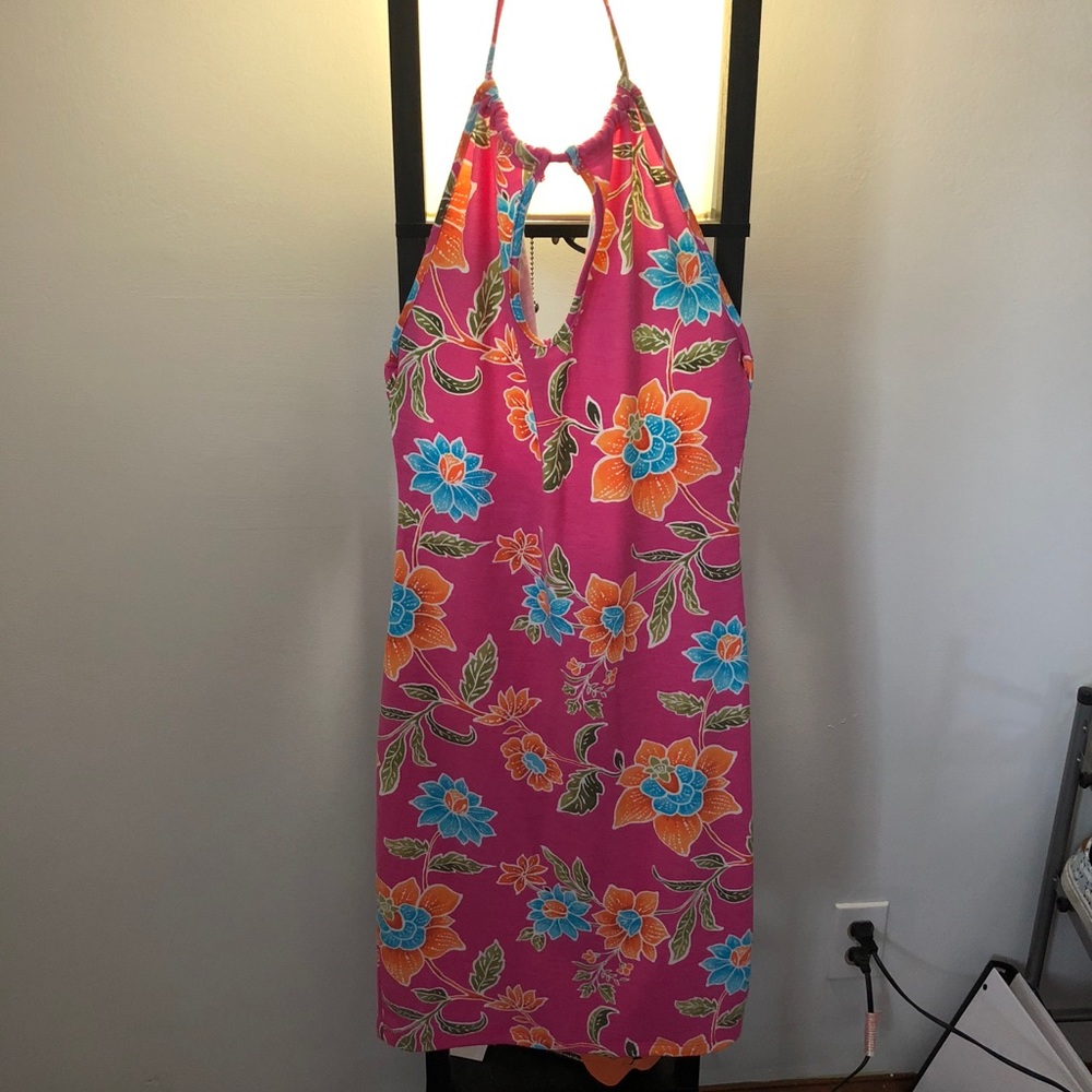 Tropical tight dress