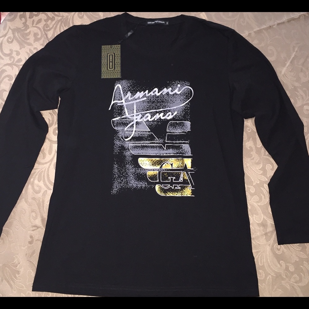 Armani jeans long sleeve t shirt 🔥😍 ♥️