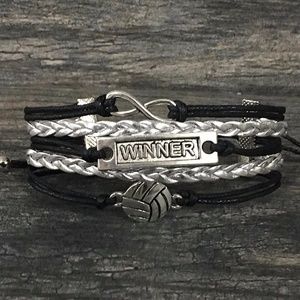Volleyball Bracelet - Girls Volleyball Jewelry