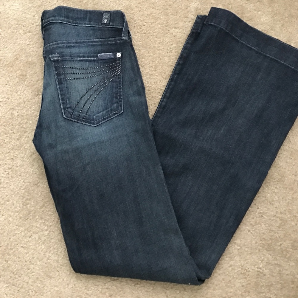 7 for all Mankind fit and flare Jeans - size 27