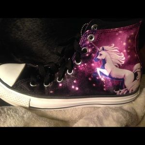 Converse All Star Unicorn Galaxy High Tops sz 6