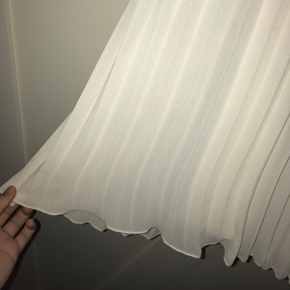 Cream Glitzy Halter Dress Women’s XL - Picture 2 of 6