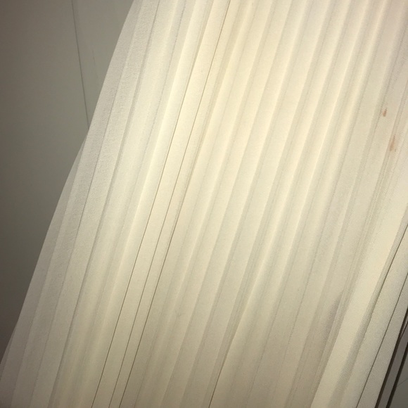 Cream Glitzy Halter Dress Women’s XL - Picture 4 of 6