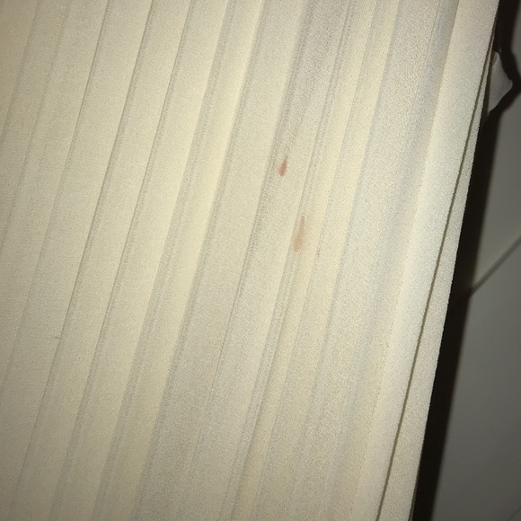 Cream Glitzy Halter Dress Women’s XL - Picture 5 of 6