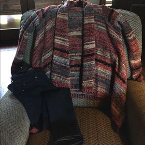 Multi colored sweater