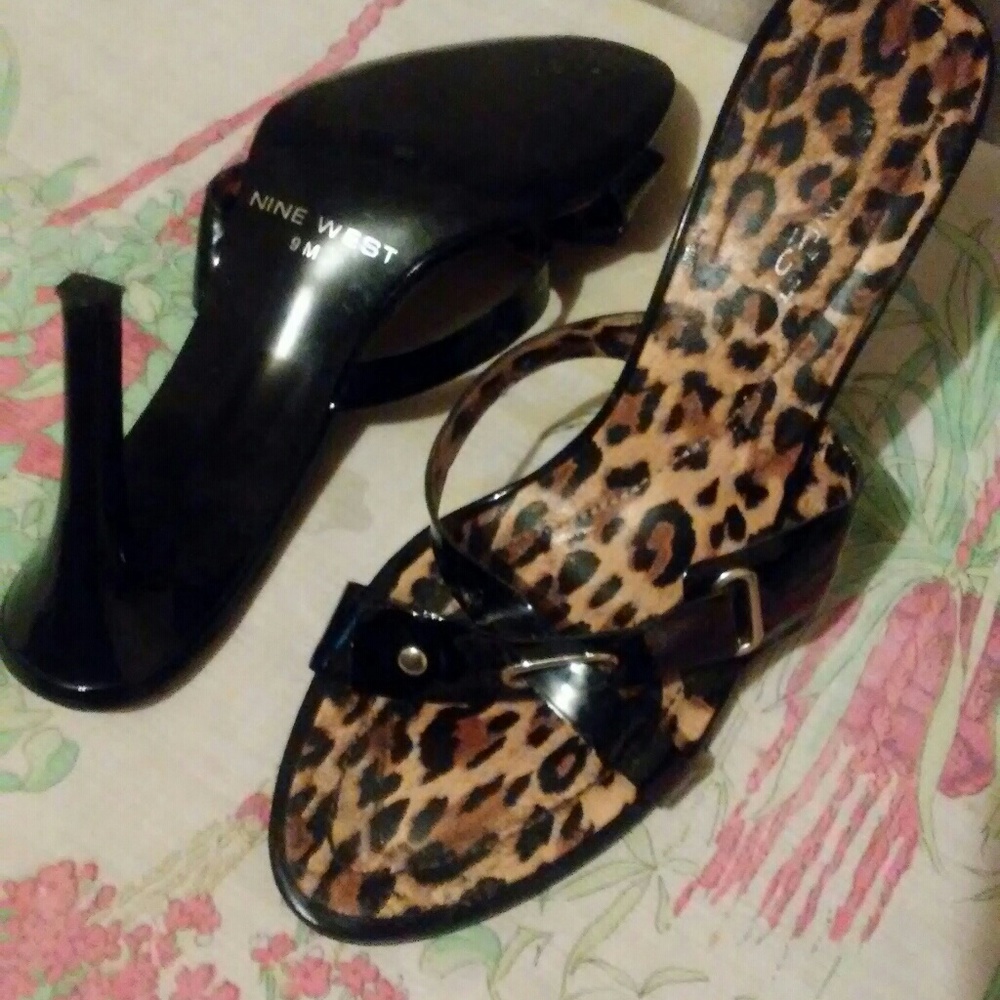 Super Sexy Slip-on Patent Sandals