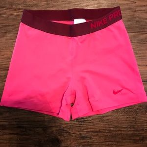 Pink Nike Pro