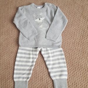 CARTER'S 🐺 2 piece sweater and pants set