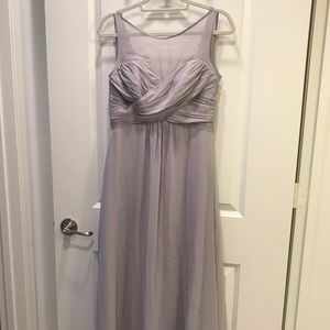 Alfred Angelo long dress (color is “Moonlight”)