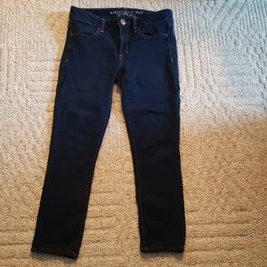 Womens American Eagle Jegging Crop Jeans