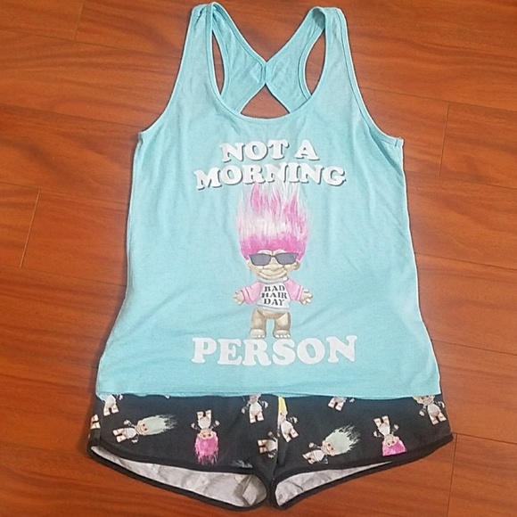 Other - Trolls pajama short set