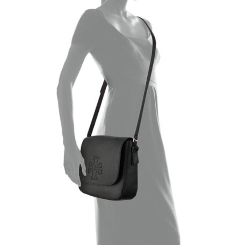 🆕Tory Burch Harper Messenger bag in Dark Merlot. - Picture 6 of 8