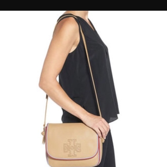 🆕Tory Burch Harper Messenger bag in Dark Merlot. - Picture 7 of 8