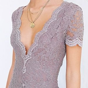 UO Kimchi Blue bodycon lace dress