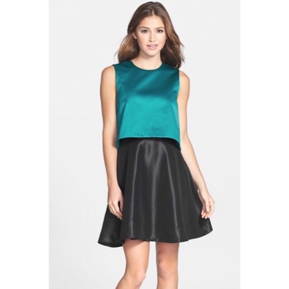 ERIN erin fetherston Colorblock Popover Dress