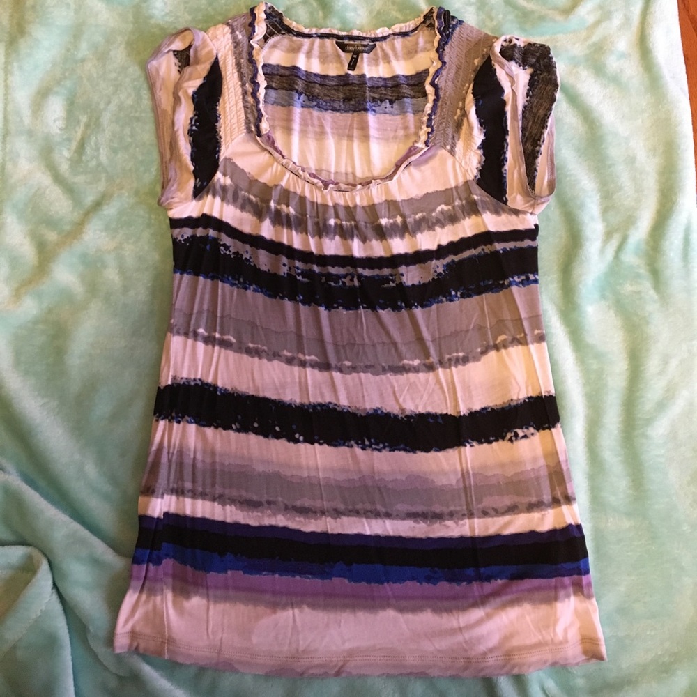 Daisy Fuentes striped top