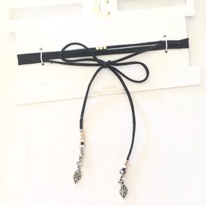 Charming Charlie’s Black Tie Choker