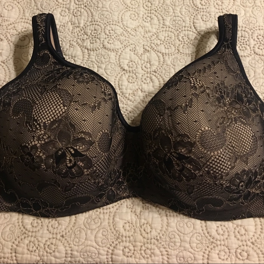 Black Lace Bra