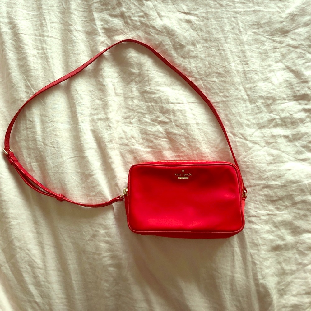 Red Kate Spade Crossbody Bag
