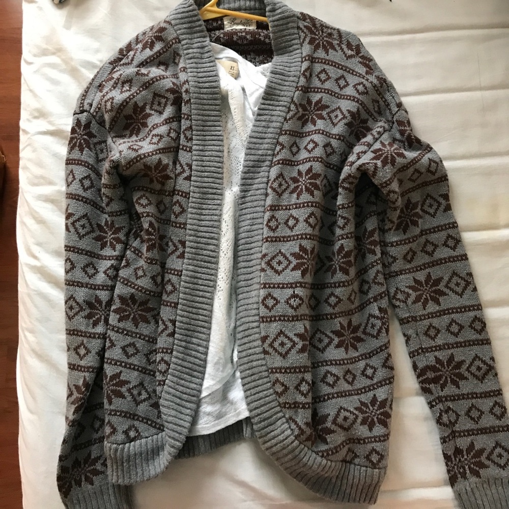 Fair isle cardigan | size S