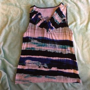212 Collection sleeveless striped blouse