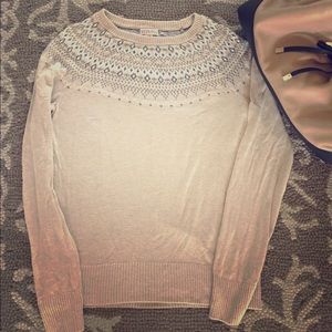 Merona fair isle sweater