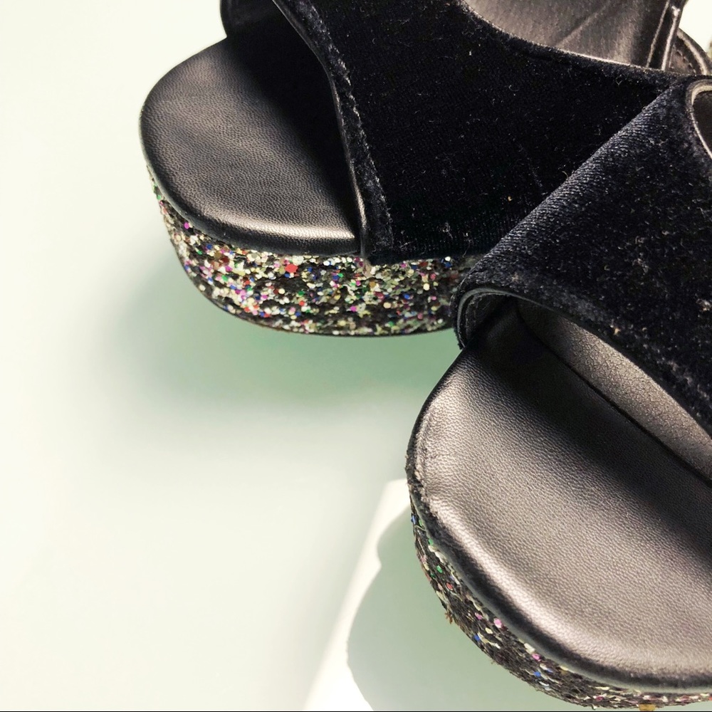 Circus by Sam Edelman Cosmo Velvet Glitter Heels - Picture 5 of 8