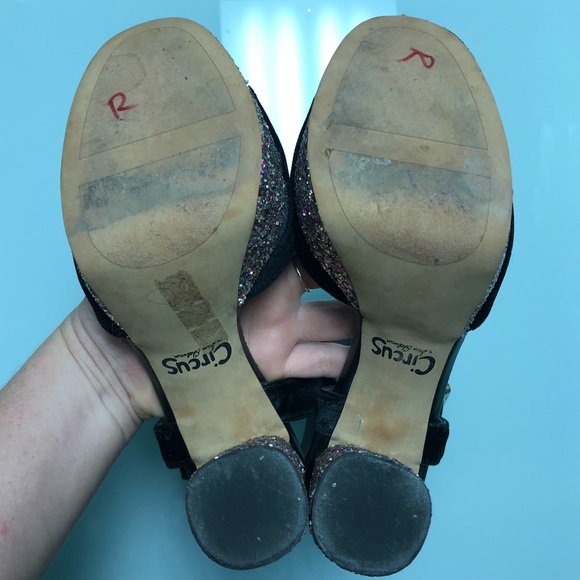 Circus by Sam Edelman Cosmo Velvet Glitter Heels - Picture 6 of 8