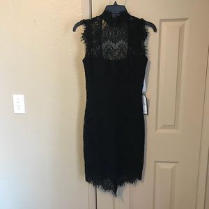 Jump open-Back Lace Bodycon Dress