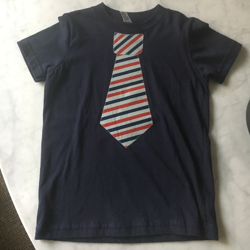 American Apparel kids tshirt sz 4 New - tie shirt