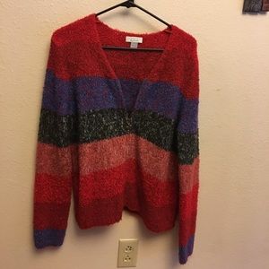 Christopher & Banks zip up sweater