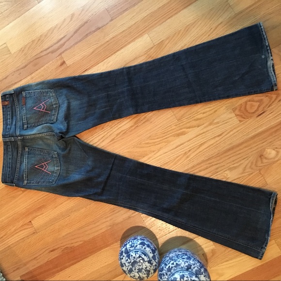 7 For All Mankind A-pocket jeans size 27 - Picture 3 of 6