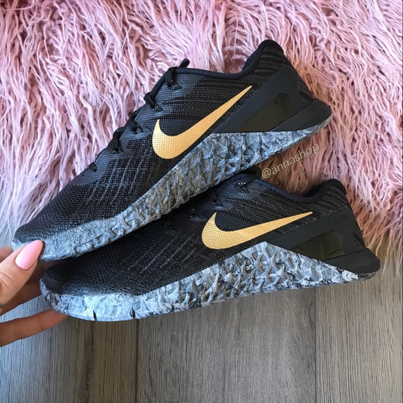NWT Nike Metcon 3 AMP marble gold - Picture 3 of 6