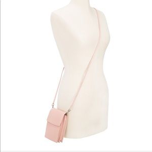 Blush color Mossimo cellphone crossbody
