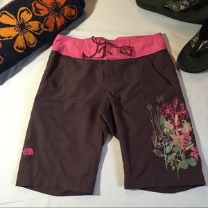 The North Face Plum Purple Board Shorts Swim Water