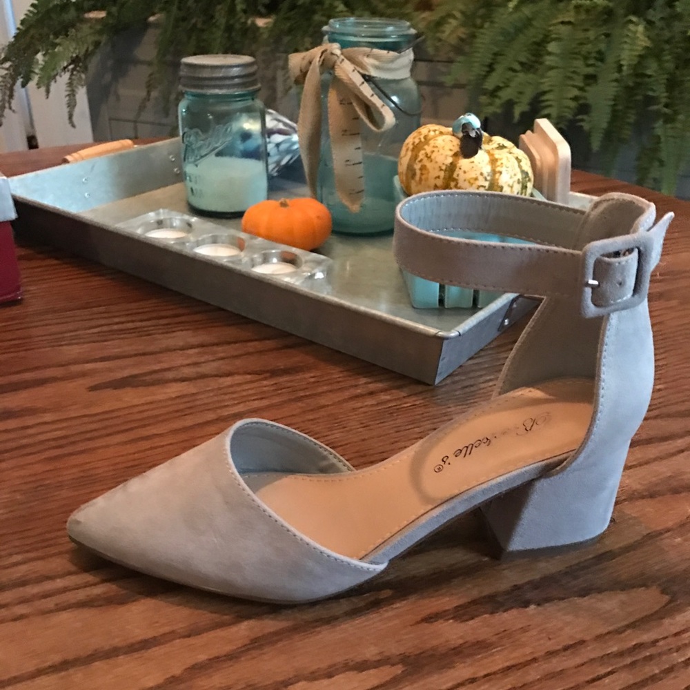 Ankle strap Low Heel Sandals