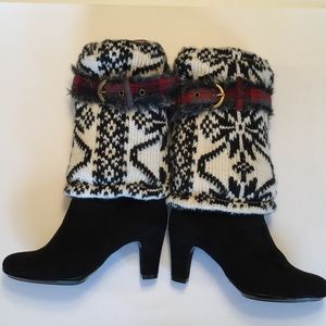muk luks boot toppers