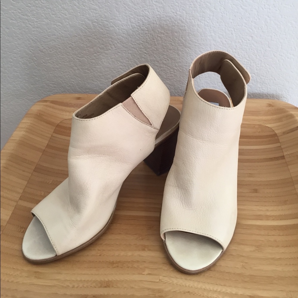 Open toe heels