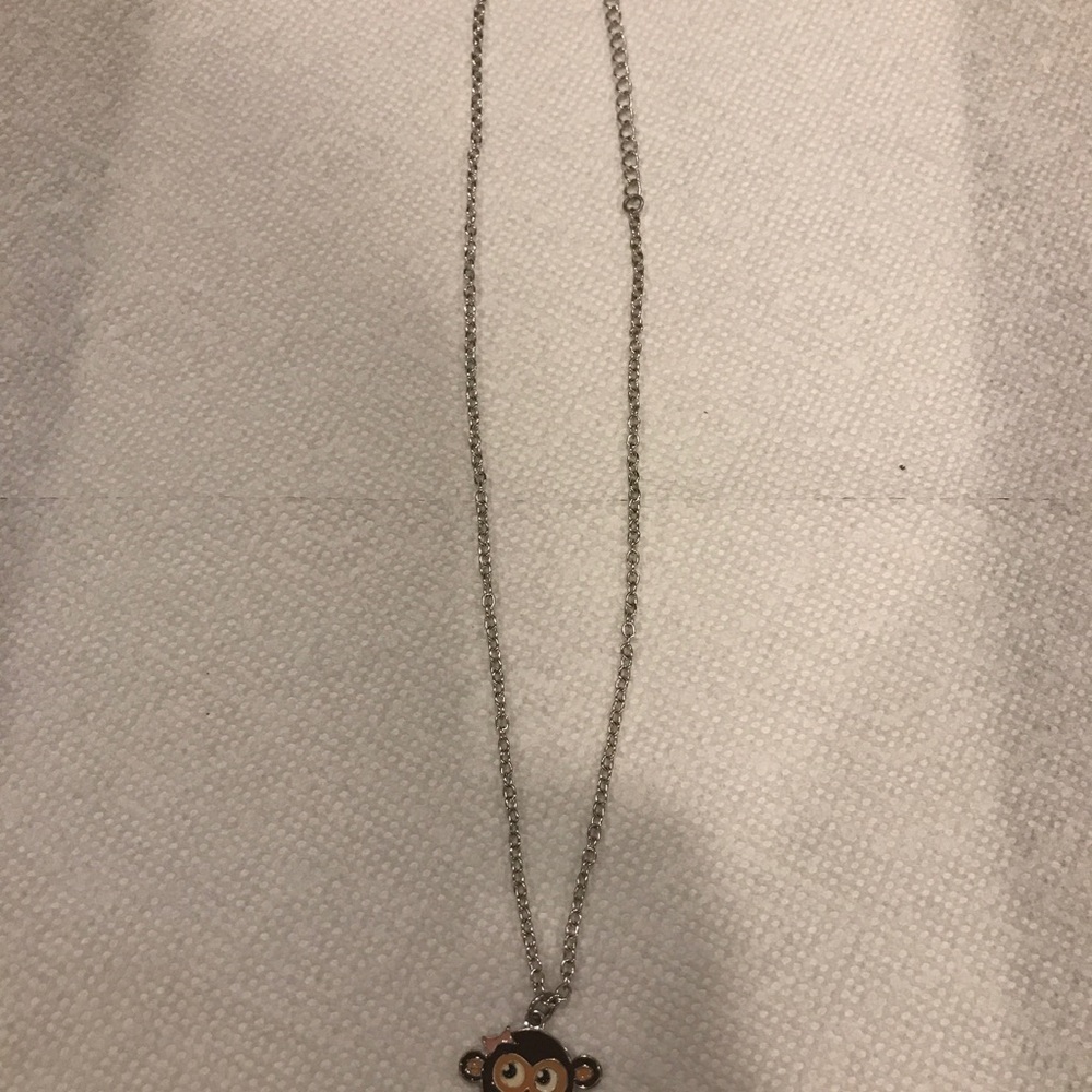 Monkey Friends Affirmation Necklace