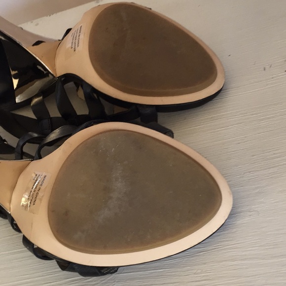 Michael Kors Black Strappy Heels - Picture 6 of 7